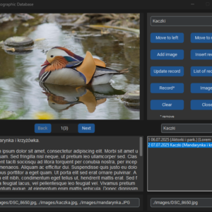 Photographic database
